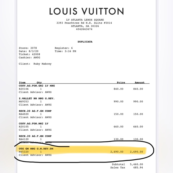 100% Authentic ON THE GO LOUIS VUITTON GM BAG PURCHASED FROM ACTUAL STOREFRONT - Picture 16 of 17